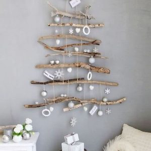 Árbol navideño minimalista